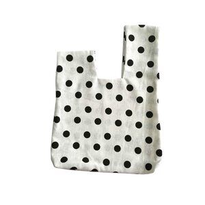 6910 Cute Pattern Knot Bag Small Size polka dot